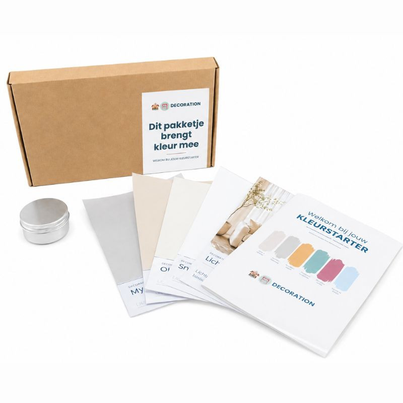Decoration Kit Découverte Couleurs – échantillons de couleurs et pot test de 50 ml