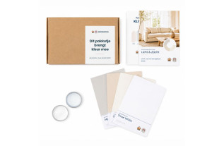 Decoration Kleurstarter – kleurstalen en testpotje