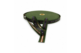 Elastiek groen 25 mm – per meter