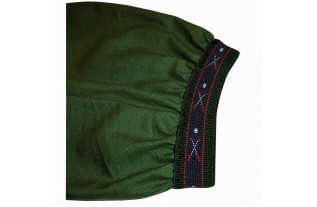 Elastiek groen 25 mm – per meter
