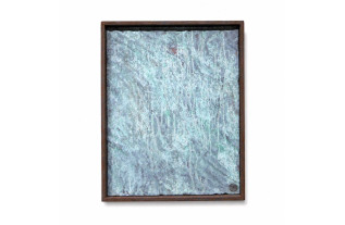 Œuvre en technique mixte – ‘Copper Sea.’ – Nigel Bakker