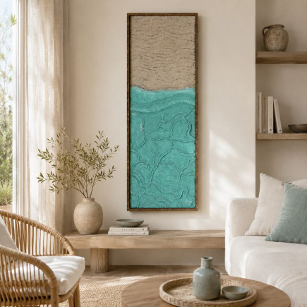 Mixed-media artwork – ‘FIJI’ – Nigel Bakker