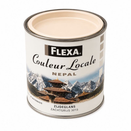 Flexa locales satin 250 ml gris doux au Népal