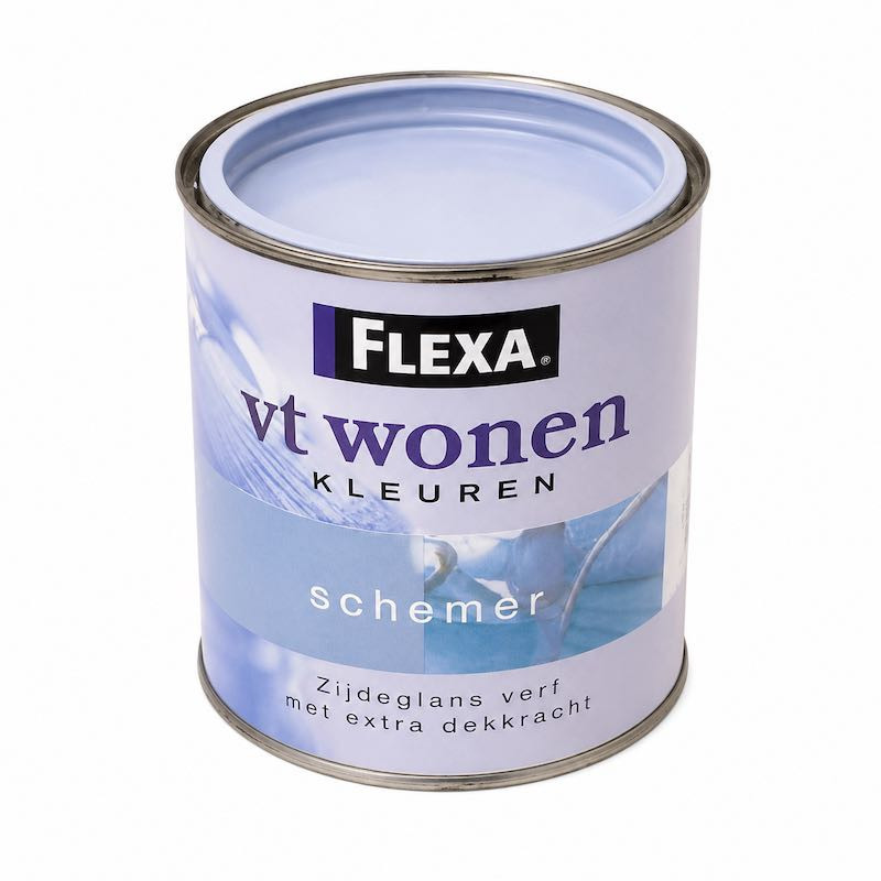 Peinture satinée Flexa VT Wonen Schemer - 0,75 litre