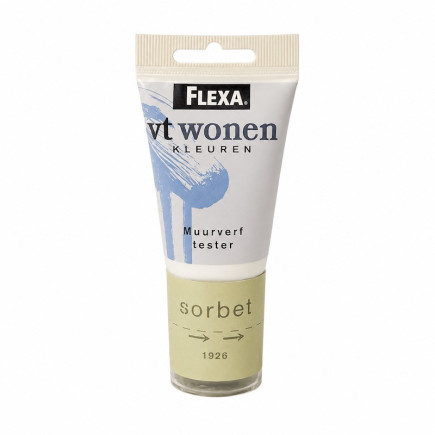 Flexa VT Wonen Wall Paint Tester Sorbet - 40 ml