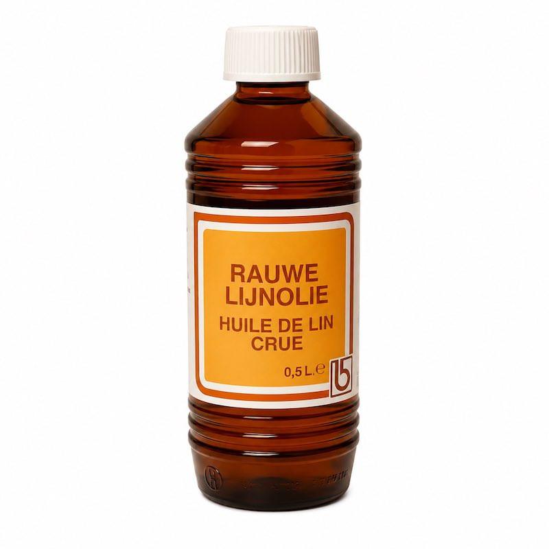 Rauwe lijnolie - 0,5 liter