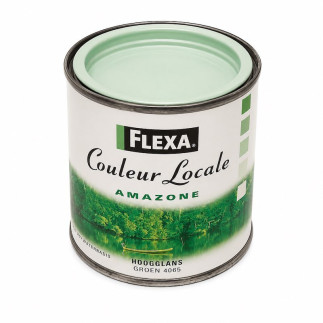 Flexa couleur locale hoogglans 250 ml Amazone groen