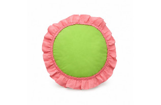 pink-green pillow