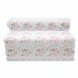 White plastic table runner with red roses – width 50 cm White plastic table runner with red roses – width 50 cm