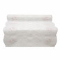 Plastic tafelloper wit-roze – breedte 40 cm