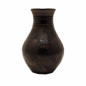 Swifterbant handcrafted vase with black floral motif – 18 cm Swifterbant handcrafted vase with black floral motif – 18 cm