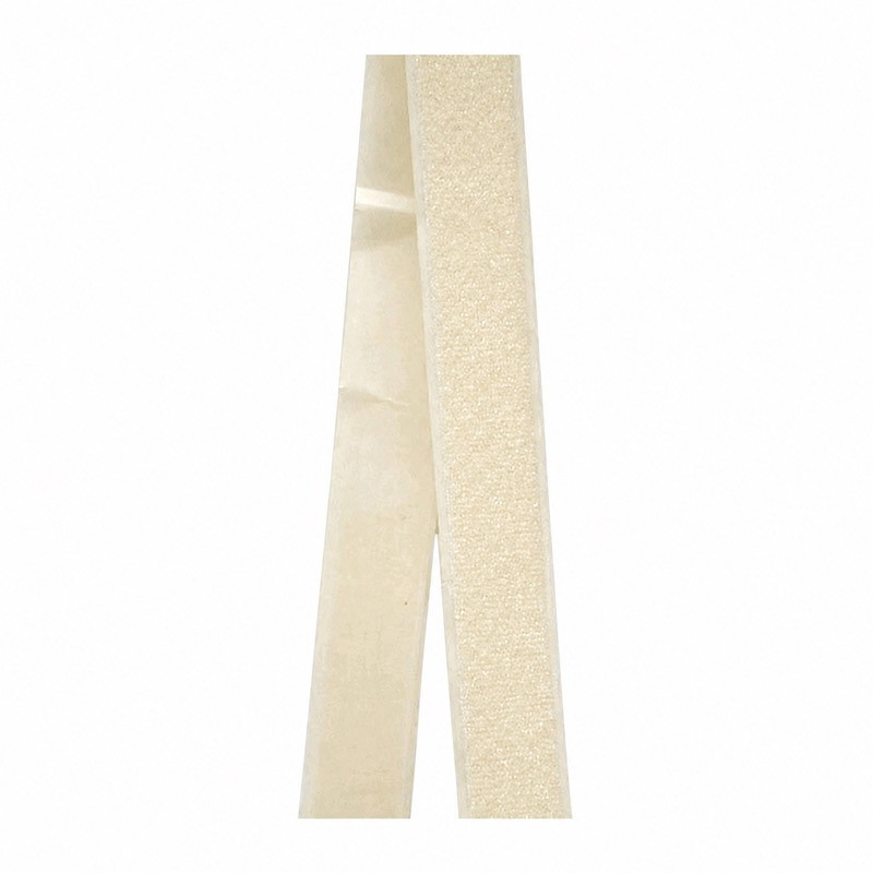White loop tape – 20 mm wide – self-adhesive