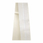 Klittenband haak en lus wit – 20 mm breed – zelfklevend