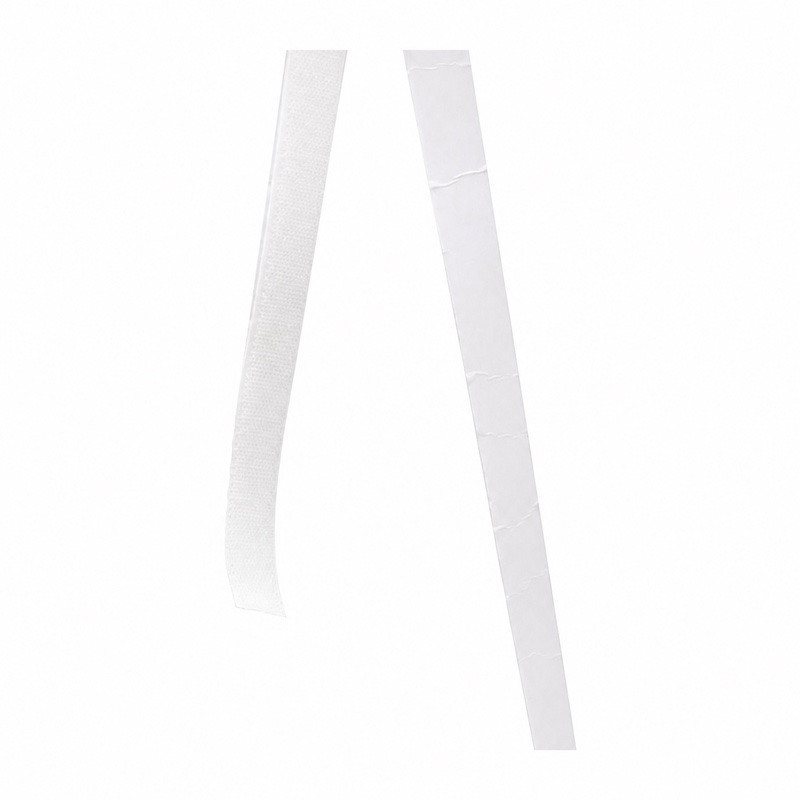 Klittenband haak wit – 20 mm breed – zelfklevend