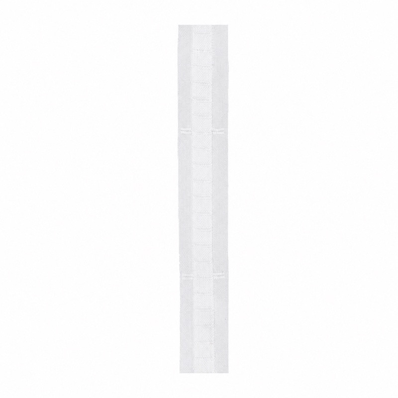 curtain pleat band color white width 30 mm Length 3.60 meter