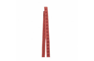 Ruban fronceur rose classique pour rideaux de 25 mm de large