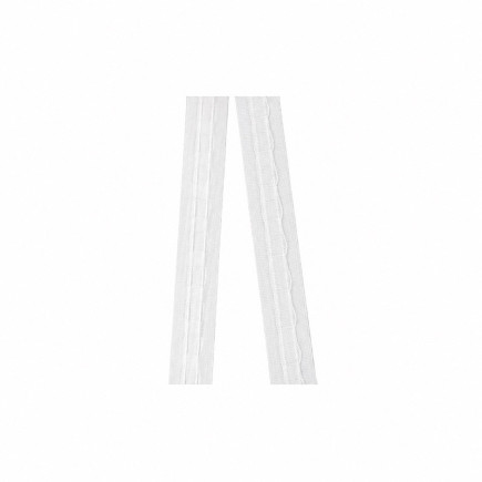 White curtain gathering tape – 25 mm wide