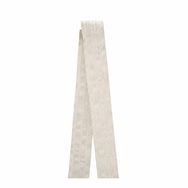 White curtain gathering tape – 45 mm wide – three pleats length 5.50 meter