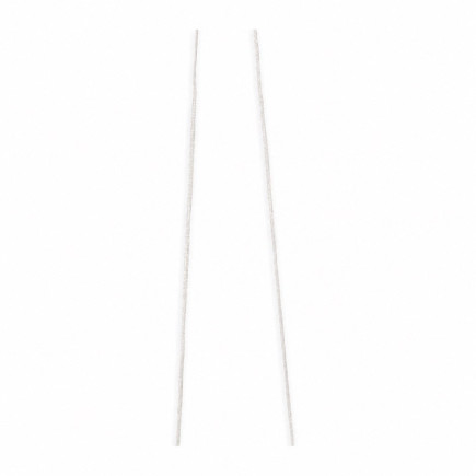 Fine white 1 mm nylon cord for a Roman blind lifting system