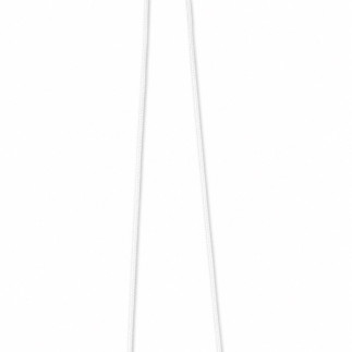 Wit nylon koord van 1,30 mm voor het optreksysteem van gordijnen