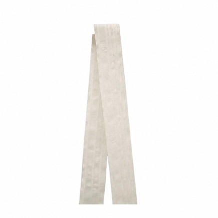 White two-pleat gathering tape – 45 mm wide length 10.50 meter