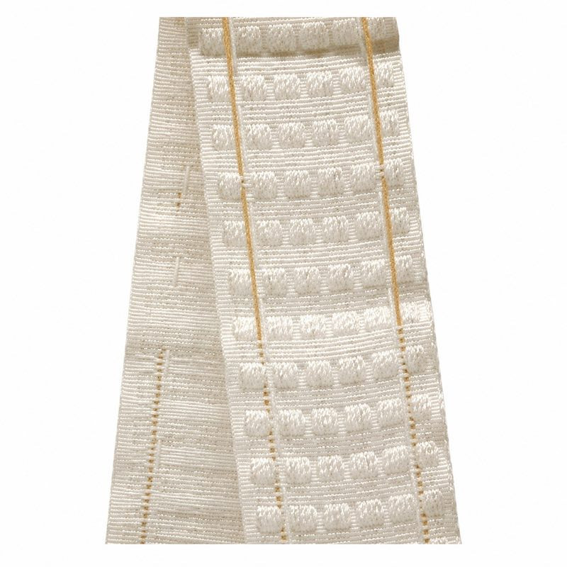 White curtain gathering tape – 70 mm wide