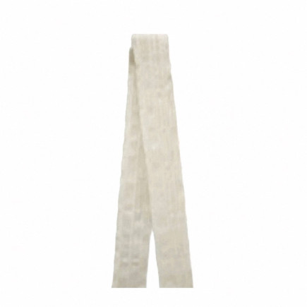 White curtain gathering tape – 45 mm wide – three pleats