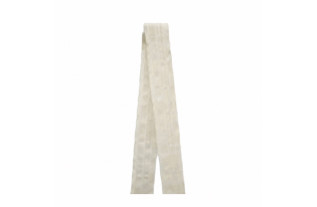 White curtain gathering tape – 45 mm wide – three pleats