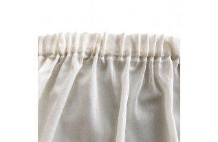 White gathering tape 25 mm by the metre | Decoration