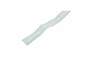 Wit rimpelband 25 mm – rol 5, 10 of 25 m | Decoration