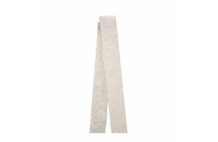 White 45 mm gathering tape for creating two pleats in sheer curtains and drapes