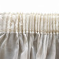 White curtain gathering tape – 70 mm wide