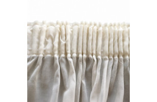 White curtain gathering tape 70 mm | Decoration