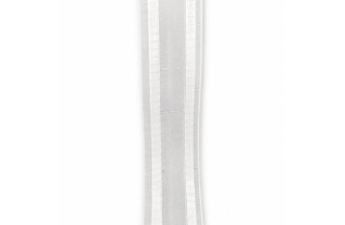 Transparent wave curtain tape 77 mm | Decoration