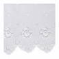 Jacquard vitrage met bloemmotief wit – hoogte 180 cm Jacquard vitrage met bloemmotief wit – hoogte 180 cm