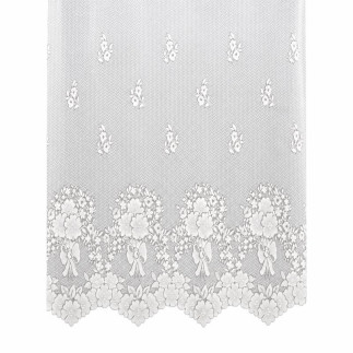 Voilage jacquard à motif de nœuds 145 cm | Decoration