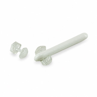 Clips transparents pour barres de lestage de rideaux – 10 ou 50 pièces