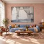 Textile painting Julie number 1 – IAN Textile painting Julie number 1 – IAN