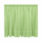 Ready-made light green voile curtain – 95 cm drop × 10.10 m wide