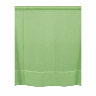 Voilage prêt à poser vert clair – hauteur 95 cm × largeur 10,10 m