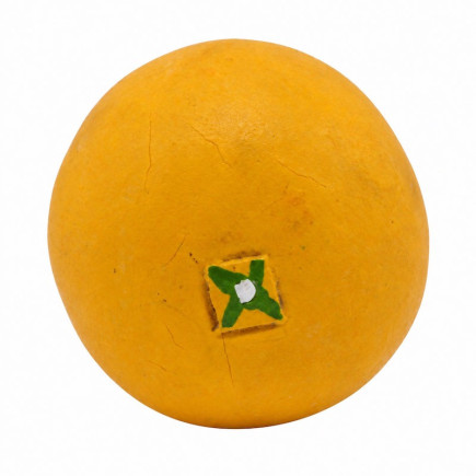 Decorative Plastic Orange Ø 7 cm | Decoration