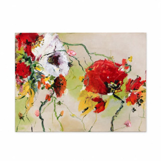 Schilderij – Uitbundige bloei– Irene Sijnesael