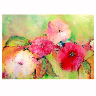 Verweven bloei schilderij – Irene Sijnesael | Decoration