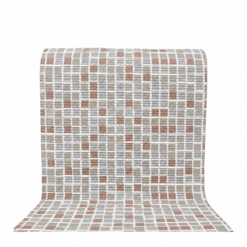 Non-Slip Mat – with geometric mosaic - 65 cm wide