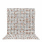 Tapis Antidérapant – avec mosaïque géométrique – 65 cm de large