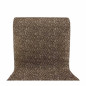 Antislipmat bruin bewerkt met ribstructuur  – 65 cm breed