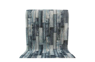 Tapis antidérapant effet bois bleu | Decoration