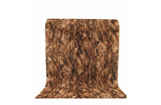 Tapis antidérapant marbre brun 65 cm | Decoration