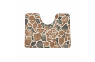 Stone and pebble toilet mat | Decoration