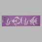 vissen sjabloon kleur paars 12.5 x 45 cm vissen sjabloon kleur paars 12.5 x 45 cm